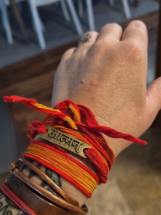 Jewelry - Atman Silk Wrap Bracelet